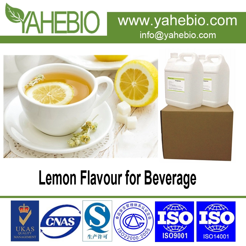 Bau yang baik dan rasa terkonsentrasi untuk minuman: rasa lemon