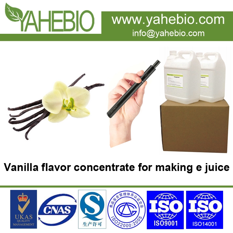 Konsentrat perasa vanilla untuk membuat rasa jus uap berkonsentrasi pabrik di Guangzhou