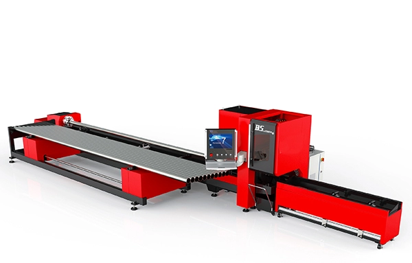 Mesin pemotong laser tabung logam profesional untuk pipa dan tabung 6 meter