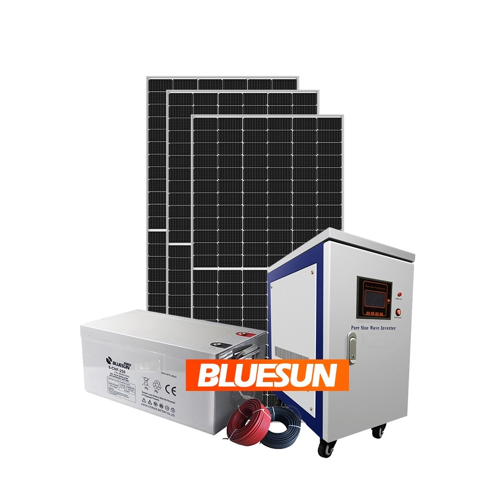 Bluesun 20KW Off Grid Solar Power System untuk Solusi Industri