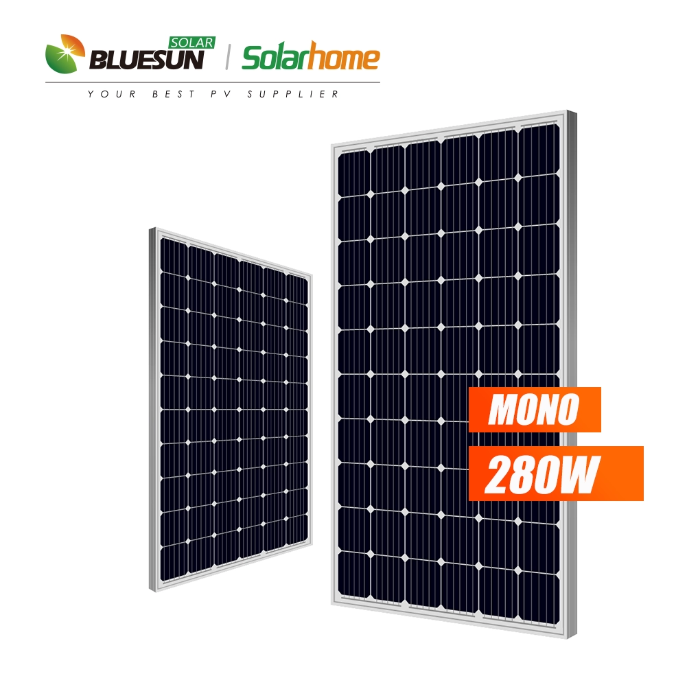 Bluesun Mono Solar Panel 60 Seri 270W 275WATT 280WP 285W Surya Module