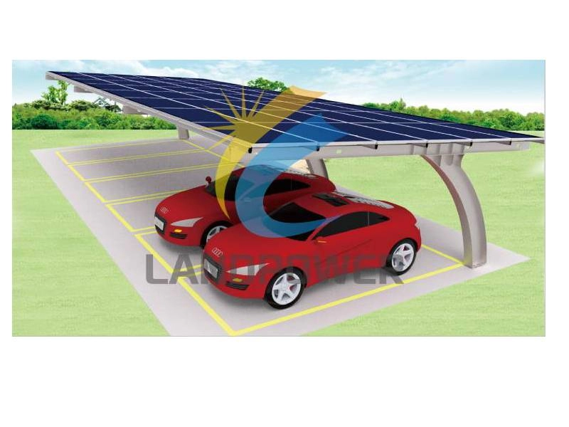 Struktur Carport Baja PV Surya