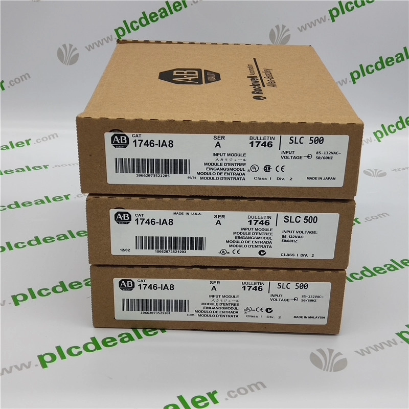 Allen Bradley 1746-IA8 Slc500 Modul Input AC 8 Titik