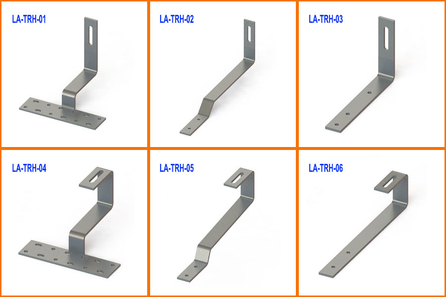 Solar panel roof hook