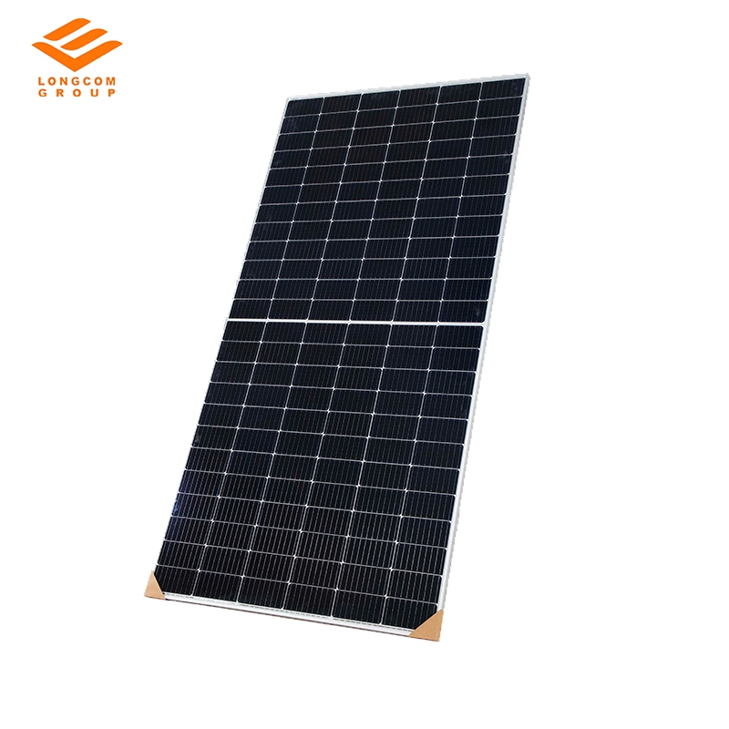 Kekuatan Grup Panjang 530W Monocrystalline 166mm M6 Half Cut 144 Cell Solar Panel Mono PV Energy Power