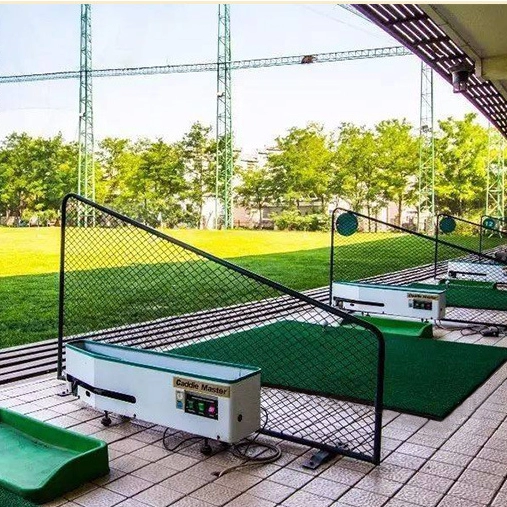 3D TPR latihan golf rumput nilon bawah lembut memukul mat / pad