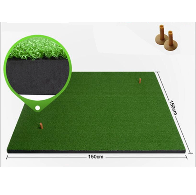 Tikar tempat tee rumput sintetis untuk driving range golf