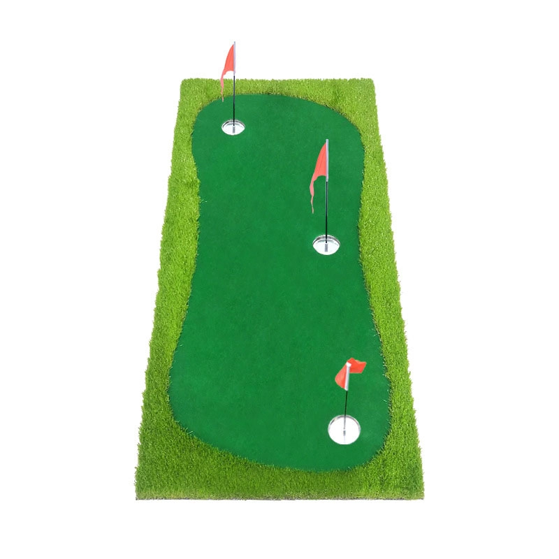 Selimut latihan golf mobile hijau