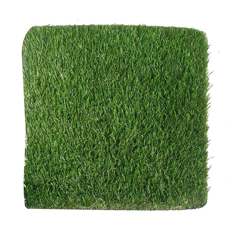 Rumput rumput buatan 40mm Empat warna jenis U rumput