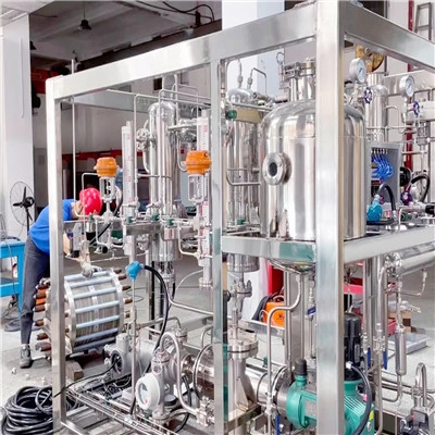 Tangki hidrolisis alkali / generator hidrogen laboratorium