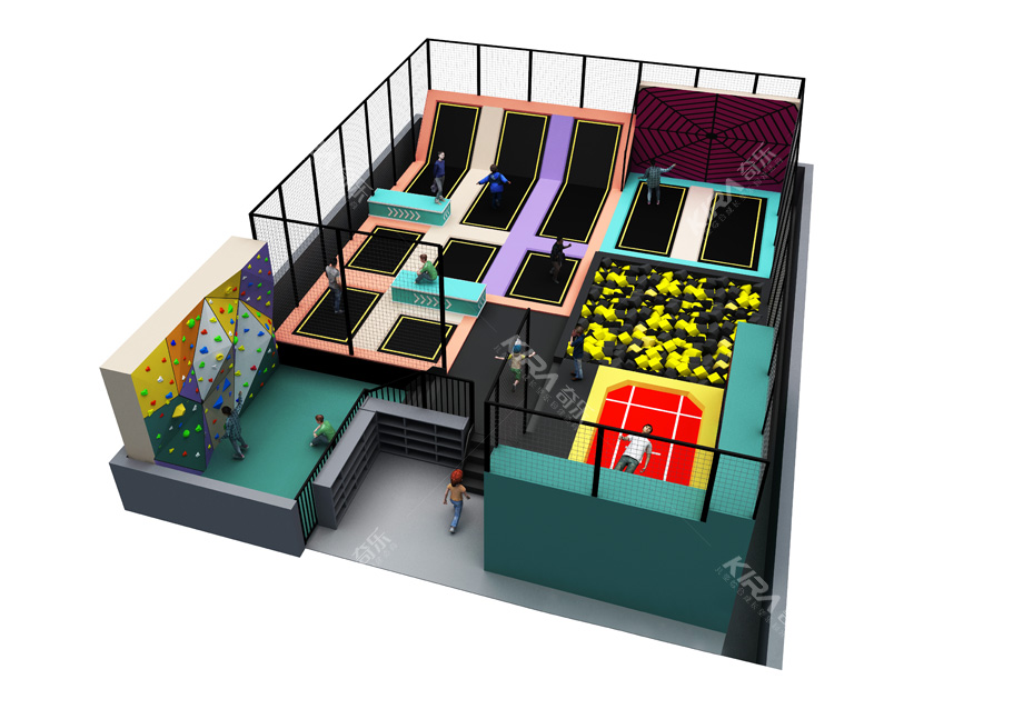 indoor trampoline park