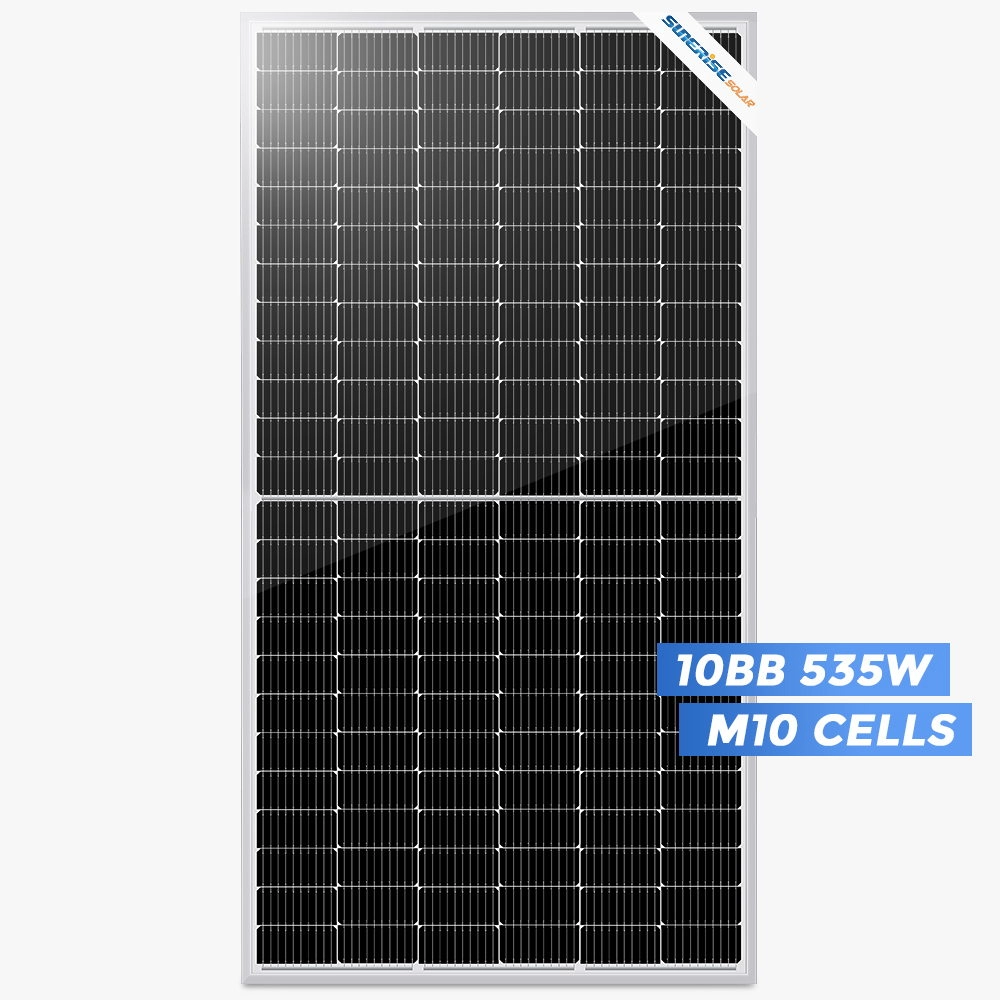 Panel Surya 182 10BB Mono 535 watt Dengan Harga Pabrik