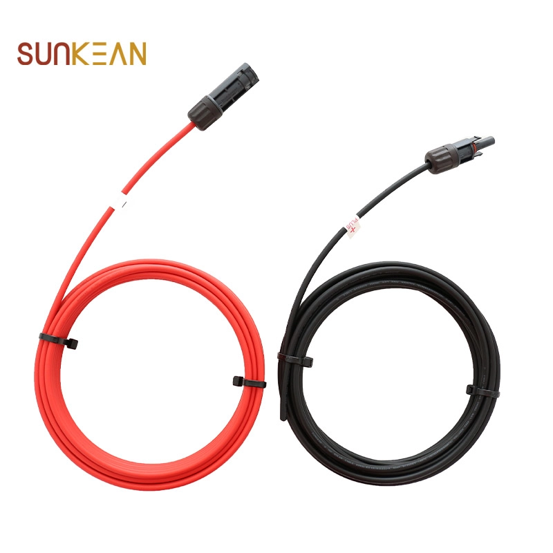 H1Z2Z2K 4mm2 PV Wire Harness dengan konektor Pria Wanita untuk Tata Surya