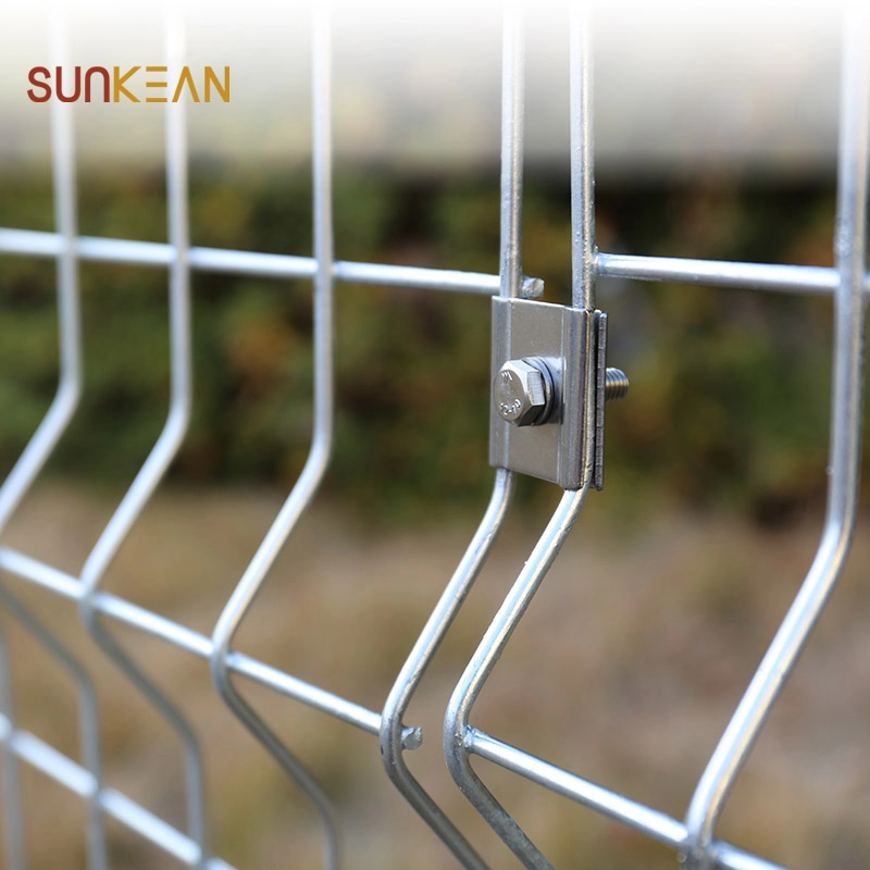 Panel pagar wire mesh galvanis yang dicelup panas