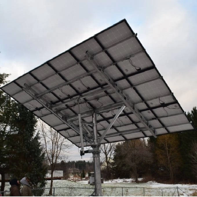 5KW 6KW 7KW 8KW Solar Mounts Dual Axis Solar Tracker