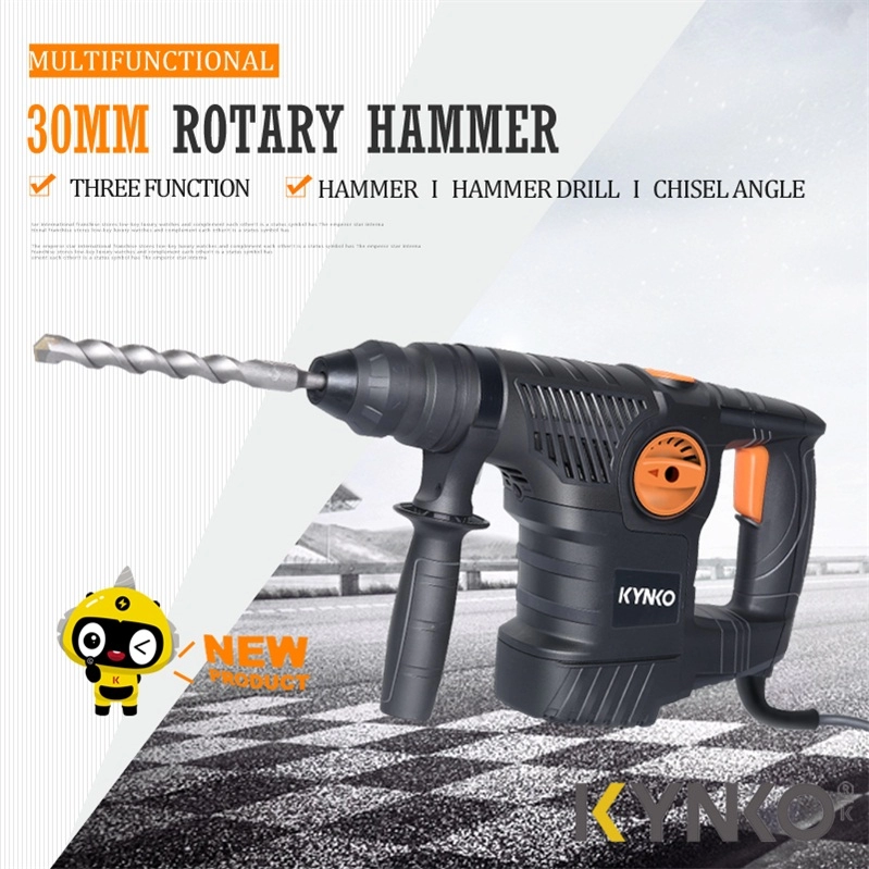 Kuat 2 fungsi 30mm Rotary Hammer