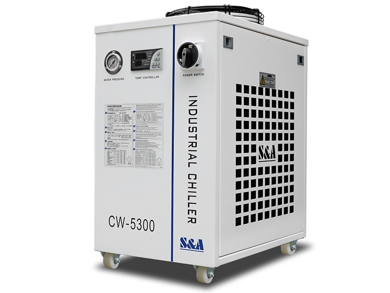 Pendingin air berpendingin udara pendingin CW-5300 kapasitas pendinginan 1800W