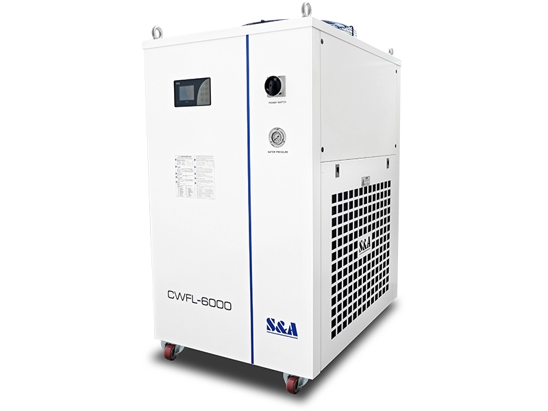 Pendingin air berpendingin suhu ganda CWFL-6000 untuk laser serat 6000W