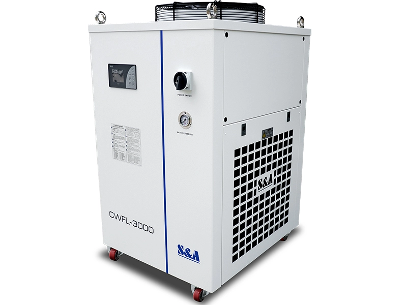 Pendingin air industri berdaya tinggi CWFL-3000 untuk laser serat 3000W