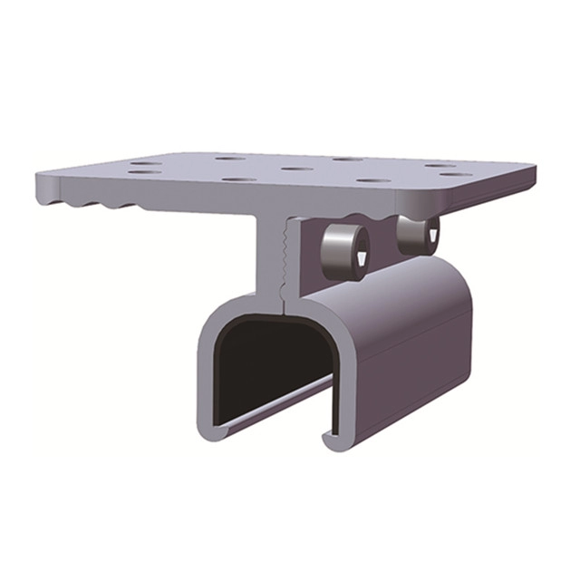 Panel Surya Berdiri Seam Roof Aluminium Clamps