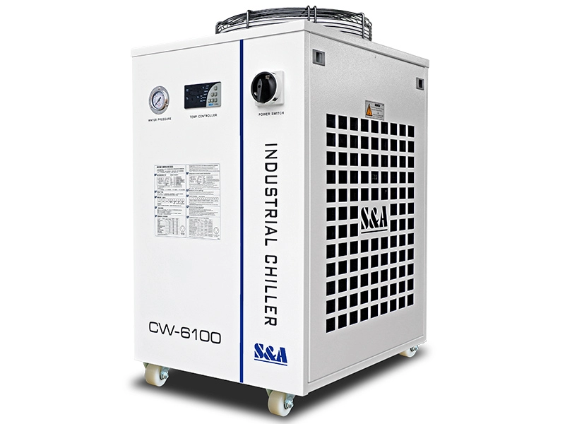 Sistem pendingin air industri CW-6100 kapasitas pendinginan 4200W Garansi 2 tahun
