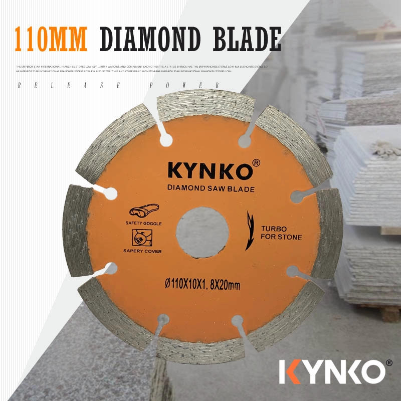 Ukuran kecil 110mm Segmented Rim Diamond Blade