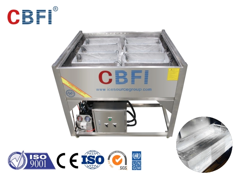 Mesin Es Blok CBFI Murni untuk Es Mewah
