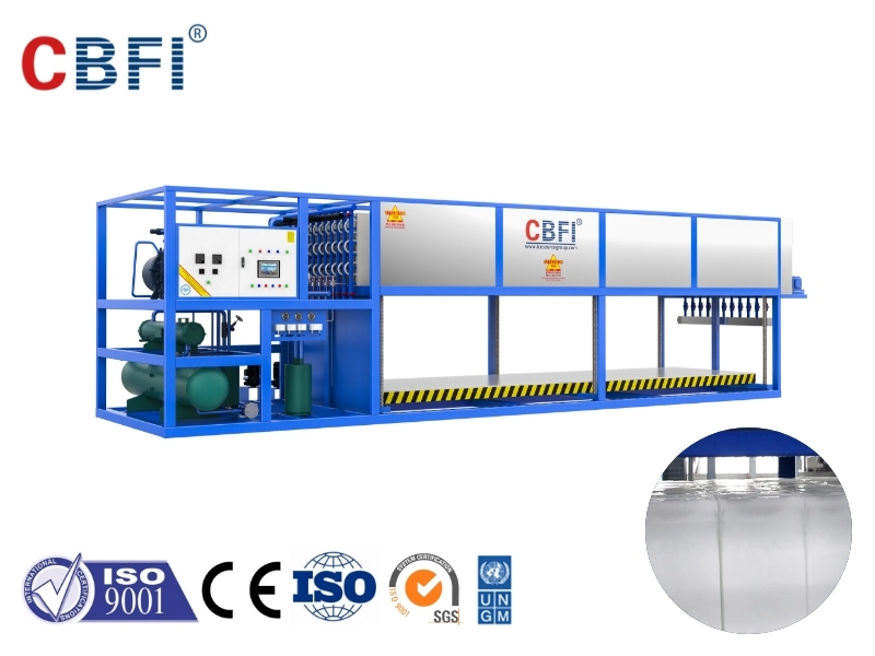 CBFI 10 ton per 24 jam Mesin Es Balok Otomatis