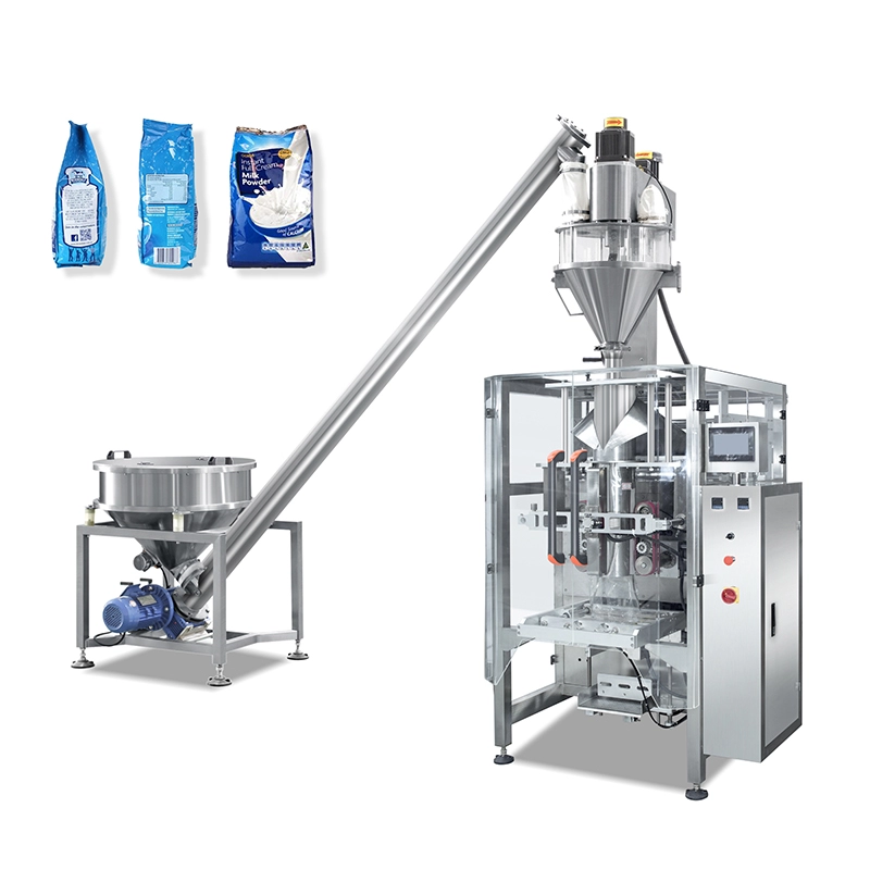Otomatis Rotary wheatmeal Salt Milk Coffee Flour Powder kemasan mesin