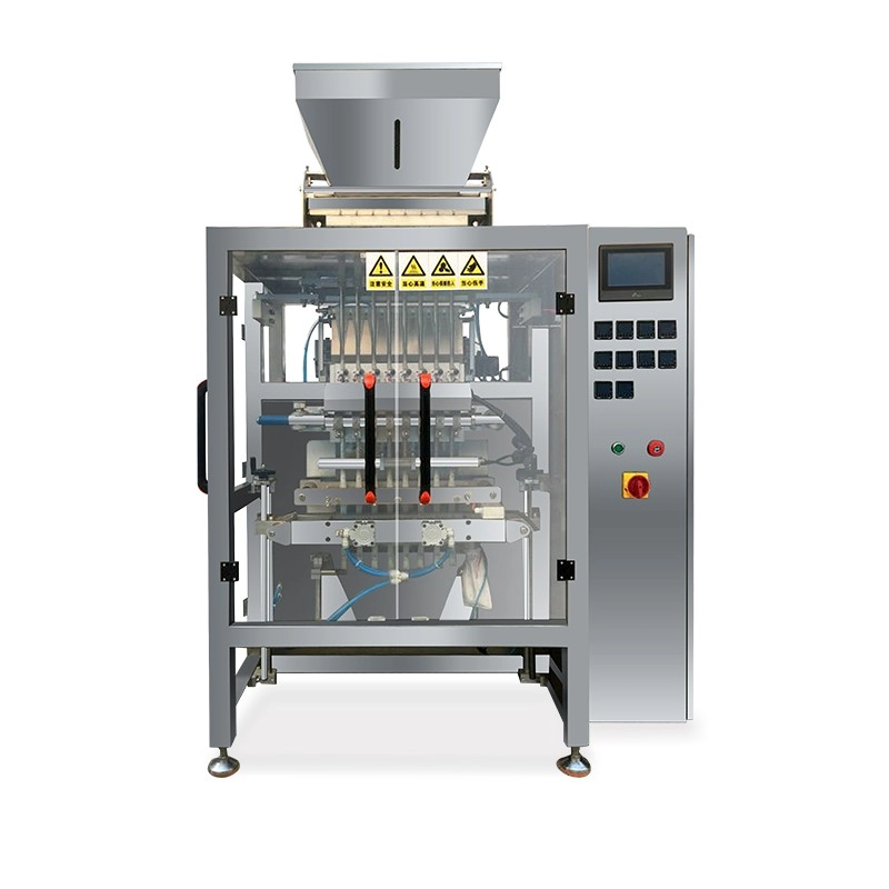 Vertikal Penuh Otomatis Multi-jalur kopi/susu/electuary/mesin pengemas bubuk protein