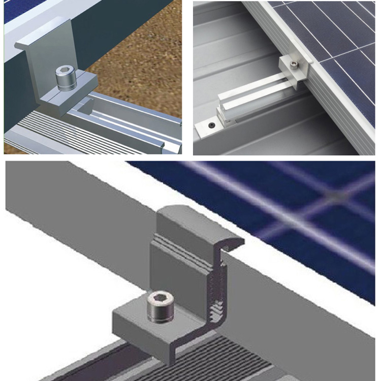 end clamps for solar panels