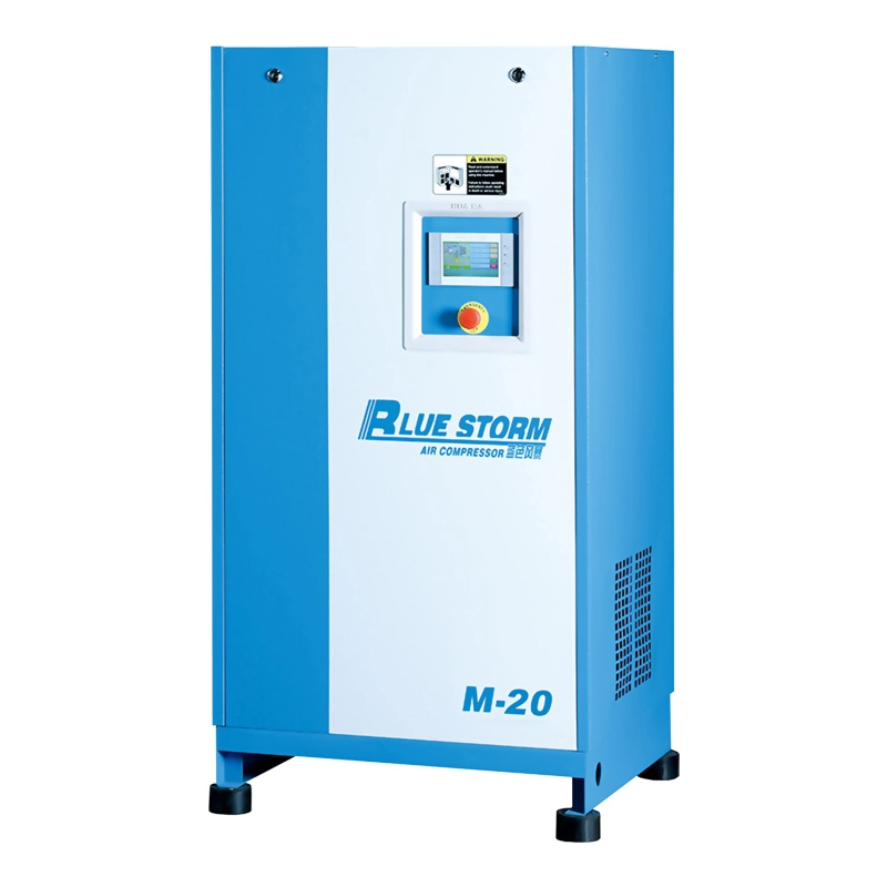 Blue Storm Series Konversi Frekuensi Magnet Permanen Kompresor Udara Sekrup