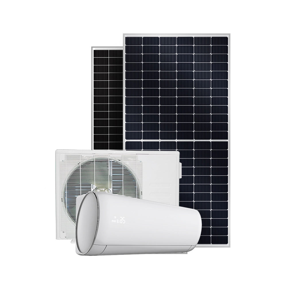 Hybrid Solar Panel Assisted Air Conditioning Mini Split Ac Unit Sistem HVAC