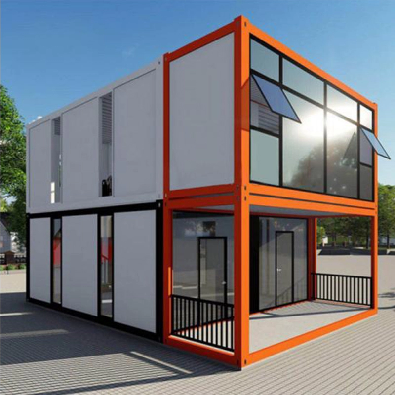 rumah kontainer prefabrikasi seluler untuk tempat tinggal