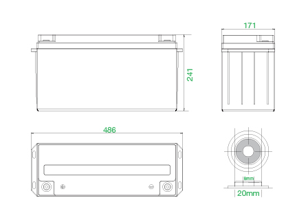 200Ah AGM Battery