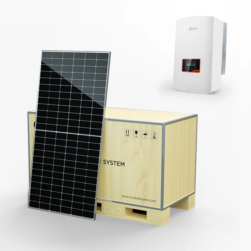 Kit Sistem Energi PV Panel Surya Pada Grid