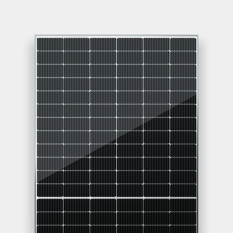525W-550W Mono Panel Surya Setengah Potong 144 Sel Modul Fotovoltaik