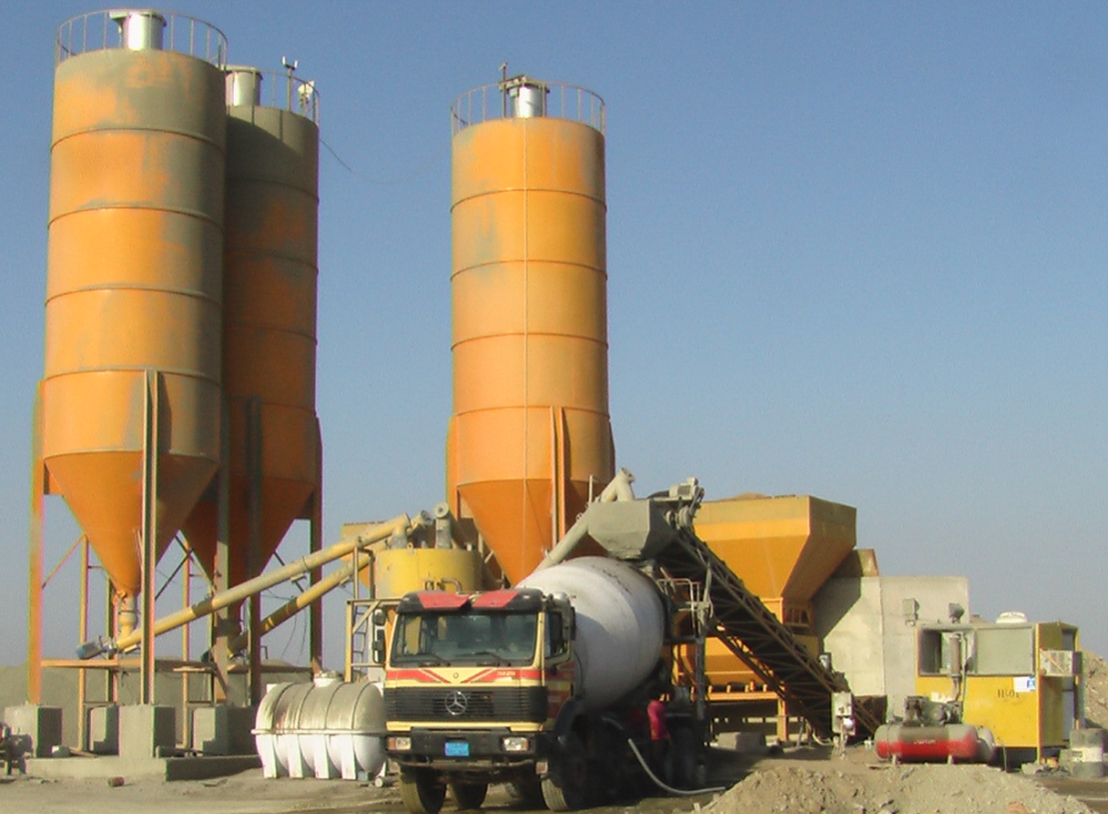 mobile concrete plant