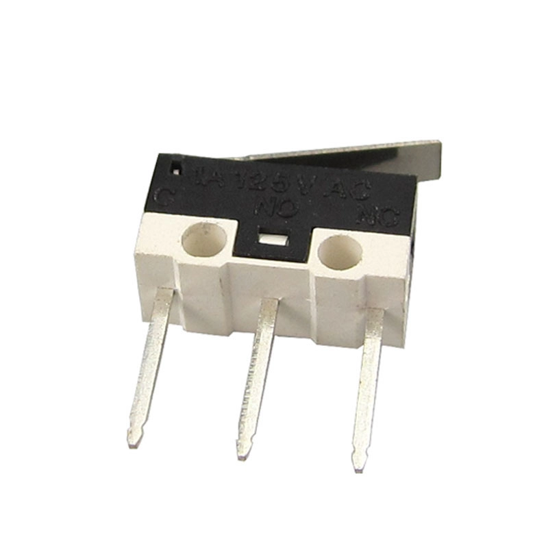 Terminal panjang 12.8mm * 5.8mm menghubungkan UL Micro switch keyboard tactile switch