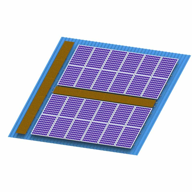 Jalan atap panel surya FRP untuk pemeliharaan sistem