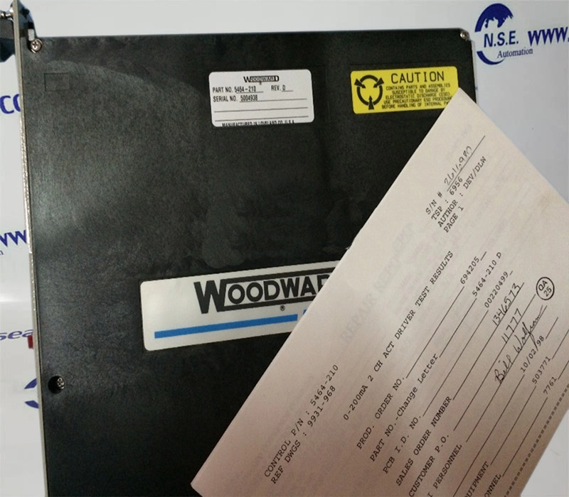 WOODWARD 9907-005 Master Sinkronisasi dan Kontrol Beban PLC 9907005