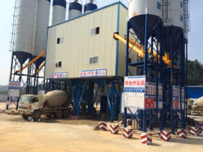 HZS Series Ready Mixed Concrete Cement Batching Mixing Plant