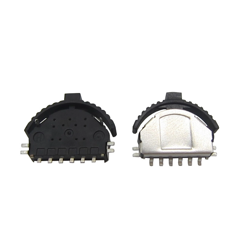 Mini Round Wheel Type Tact Switch smd leave switch pengontrol audio