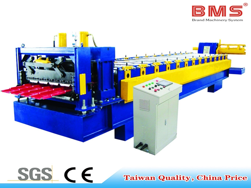 Kualitas Tinggi Cina Harga Mengkilap Tile Roll Forming Machine