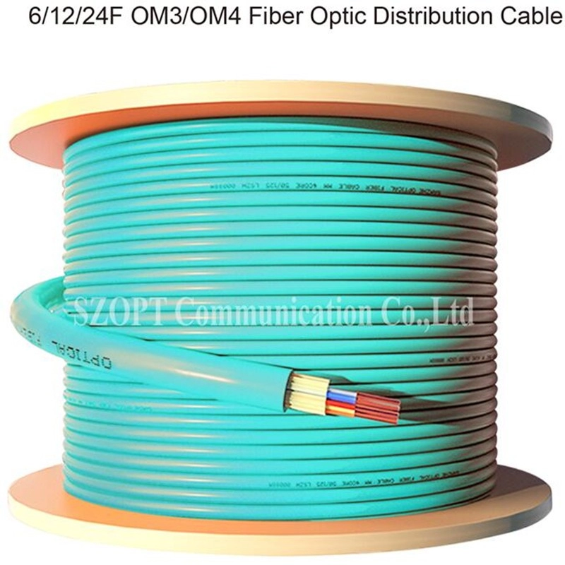Kabel Optik Dalam Ruangan 6/12/24/48C Distribusi Singlemode Multimode