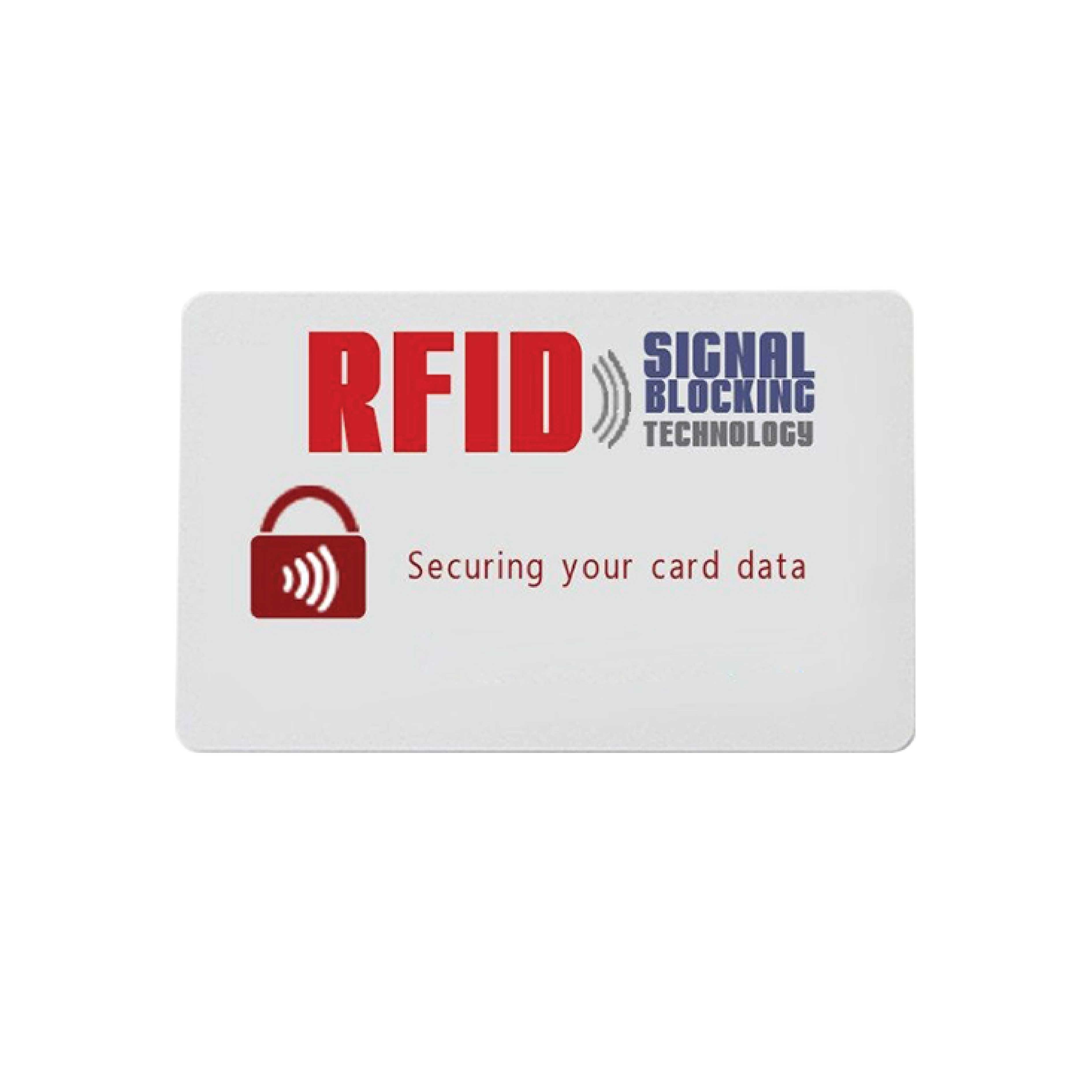 Kartu RFID Terlindung dengan Bolcking Chip
