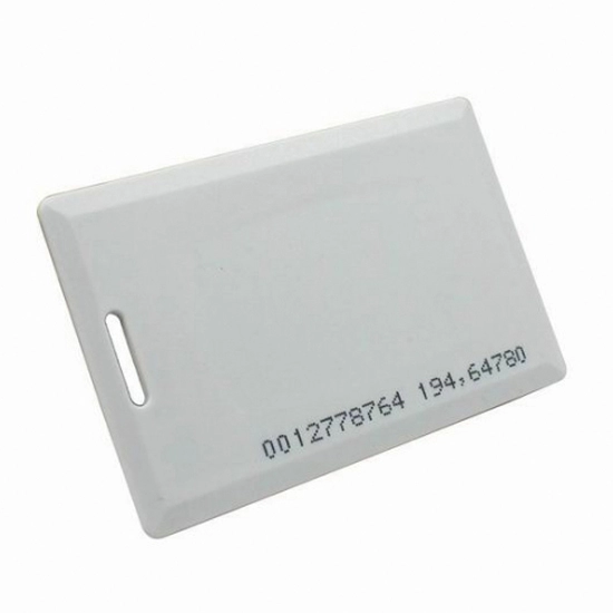RFID T5577 chip 125Khz ID Clamshell Kartu Tebal Untuk Kontrol Akses