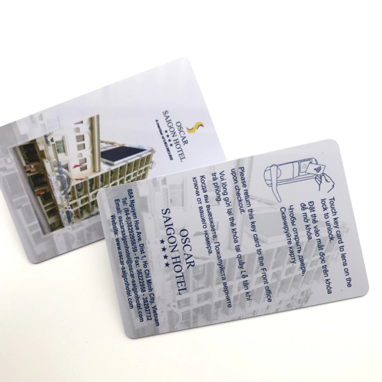 CMYK Mencetak Kartu Proximity RFID Untuk Kunci Pintu Hotel