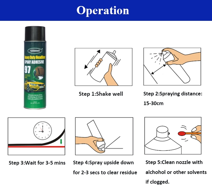 Sprayidea 97 autozone spray adhesive lem semprot suhu tinggi