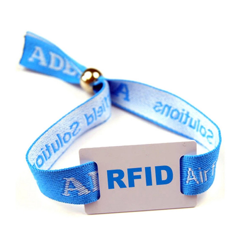 13.56Mhz Fabric RFID FM08 Gelang Acara Tenun